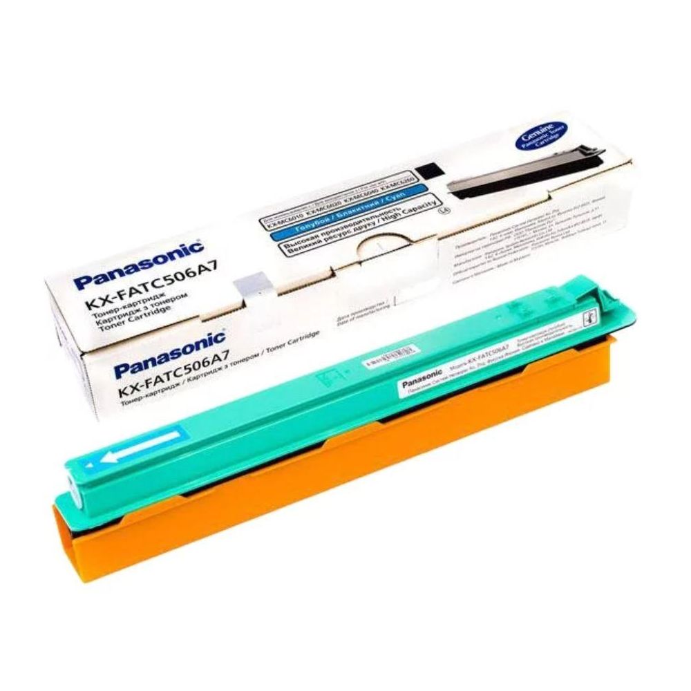 Картридж лазерный Panasonic KX-FATC506A7 голубой для Panasonic KX-MC6020RU