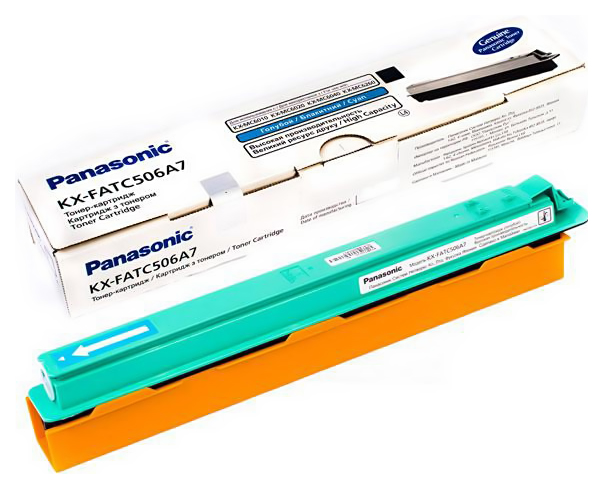 Картридж лазерный Panasonic KX-FATC506A7 голубой для Panasonic KX-MC6020RU