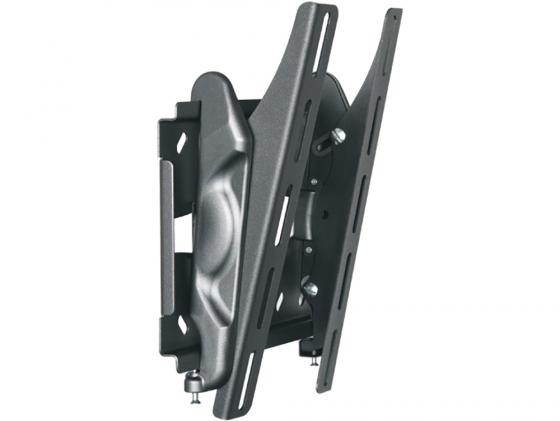Кронштейн для телевизора Holder LCDS-5010 черный металлик 20"-40" макс.45кг настенный наклон