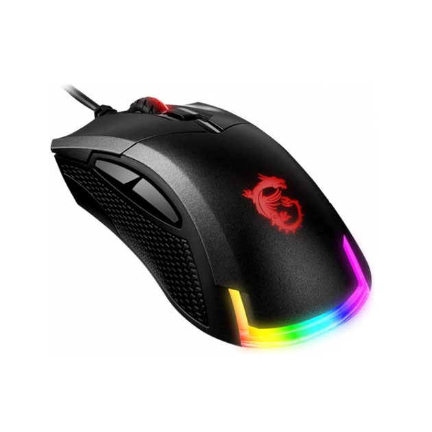 Мышь MSI Clutch GM50 черный оптическая (7200dpi) USB2.0 (6but)
