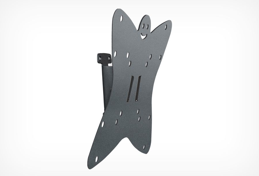 Кронштейн для телевизора Holder LCDS-5051 металлик 19"-32" макс.30кг настенный наклон