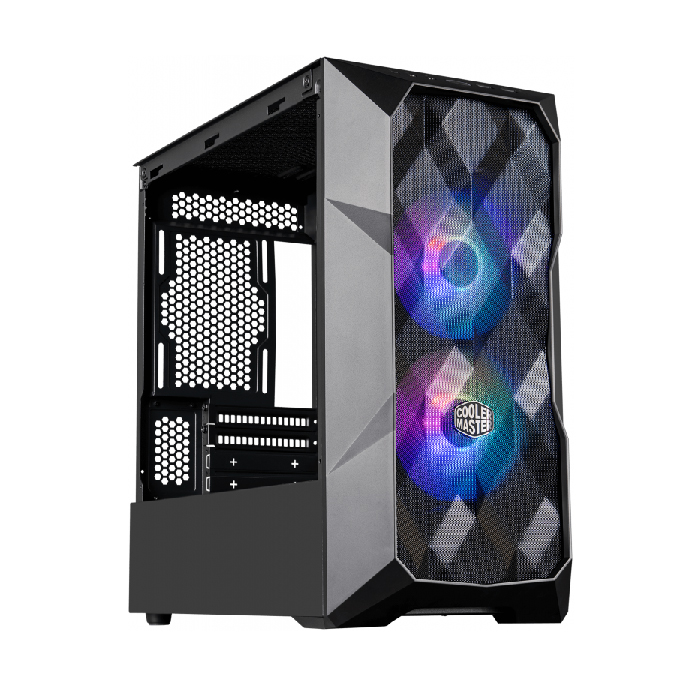 Корпус Cooler Master MasterBox TD300 Mesh черный без БП mATX 4x120mm 4x140mm 2xUSB3.0 audio bott PSU