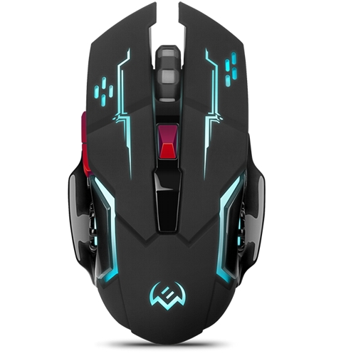Мышь беспроводная Sven RX-G930W, 2400dpi, оптическая светодиодная, USB, черный (SV-018412)