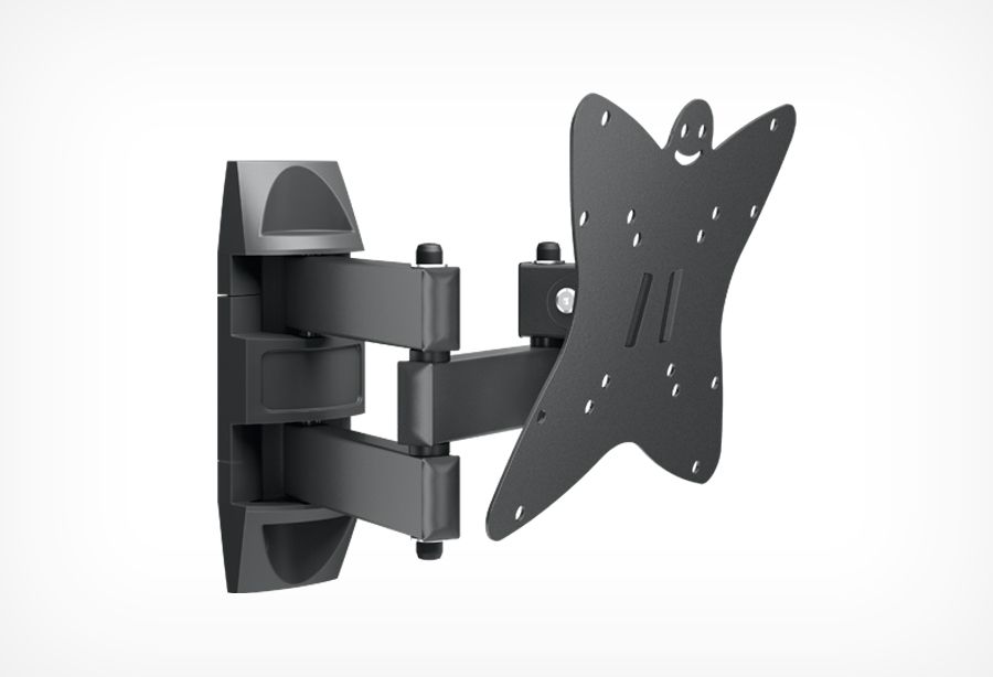 Кронштейн для телевизора Holder LCDS-5038 металлик 20"-37" макс.30кг настенный поворот и наклон