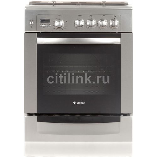 Газовая плита GEFEST 6100-04 0004, серебристый
