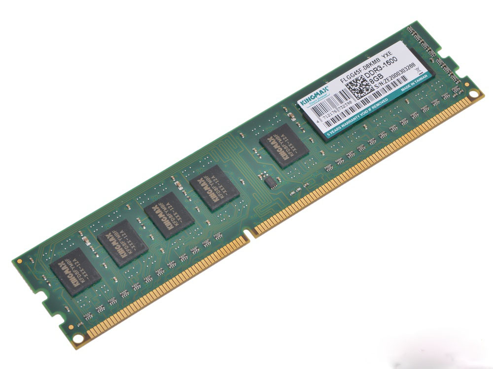 Память DDR3 8Gb 1600MHz Kingmax KM-LD3-1600-8GS RTL PC3-12800 DIMM 240-pin Ret