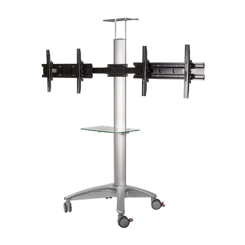Подставка для телевизора Arm Media PT-STAND-15 серебристый 26"-55" макс.120кг напольный наклон