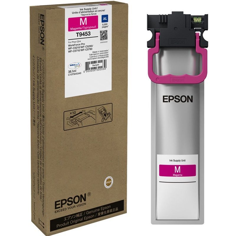 Картридж струйный Epson C13T945340 пурпурный (5000стр.)