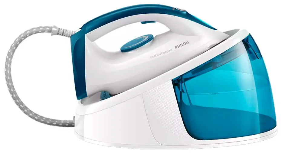 Парогенератор Philips GC6722/20 2400Вт синий/белый