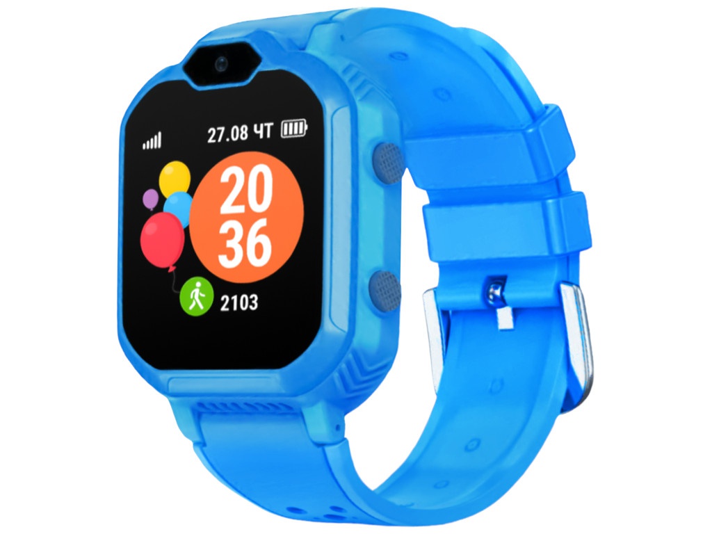 Умные часы KIDS AQUA PLUS BLUE G-W19BLU GEOZON
