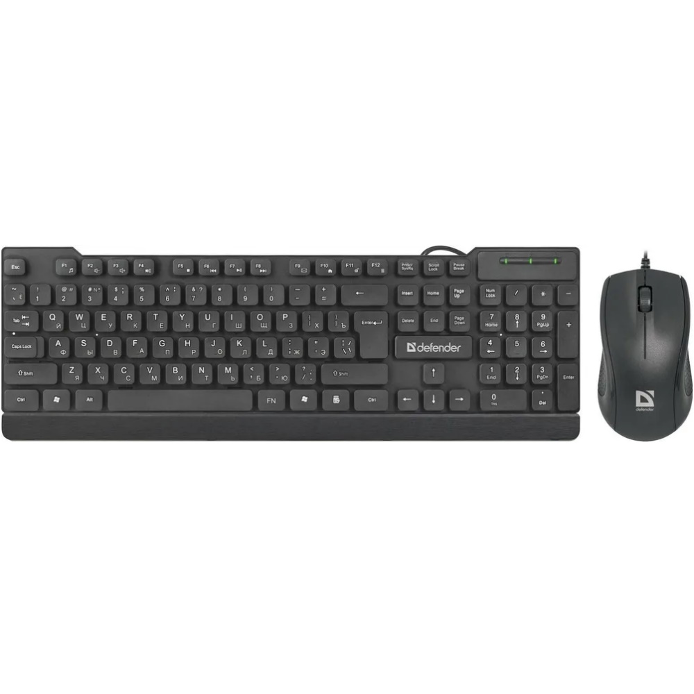 Клавиатура + мышь Defender York C-777, USB, черный (45779)