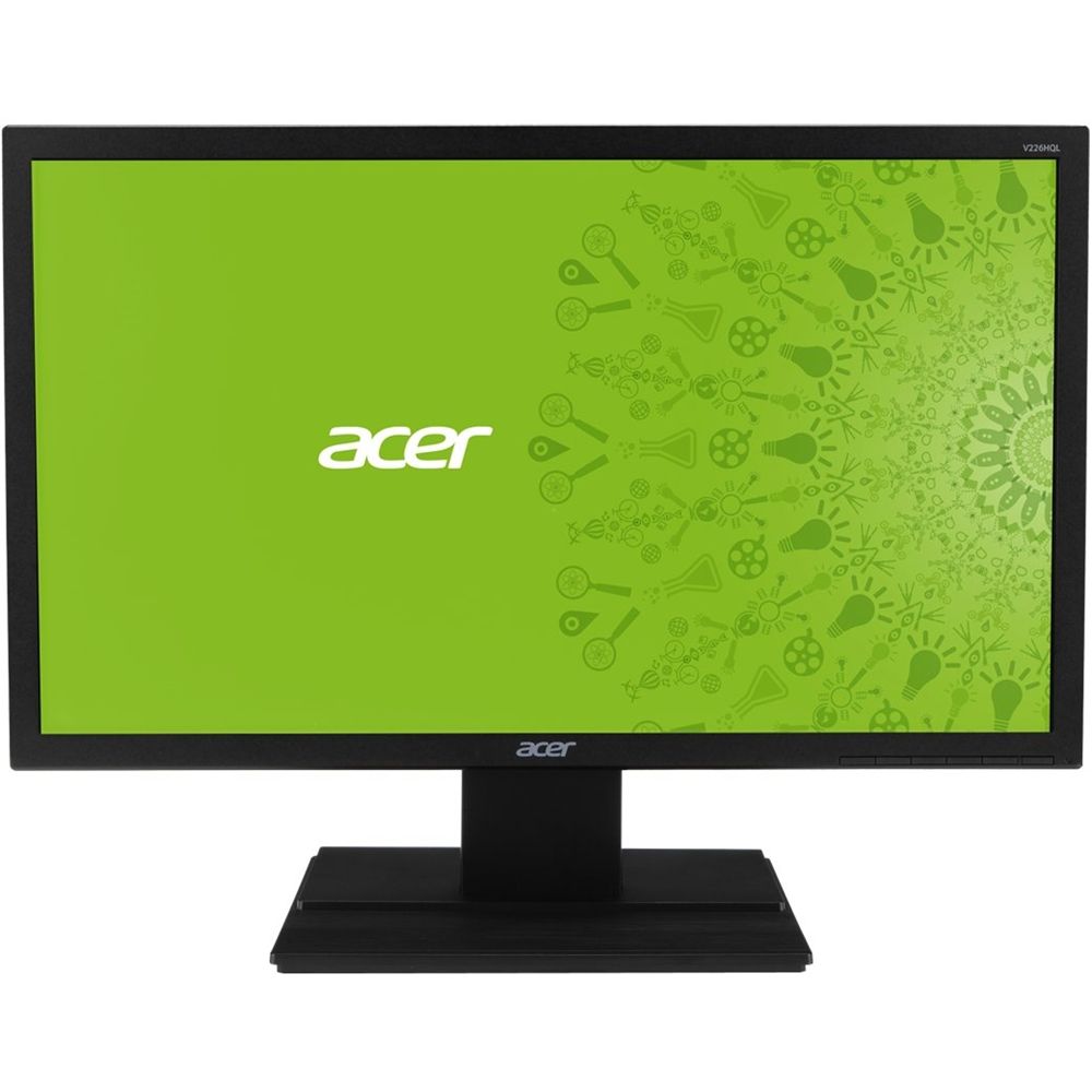 Монитор 22" Acer V226HQLBB BLACK (TN,1920x1080, 5мс, 60Hz, 1000:1, VGA)