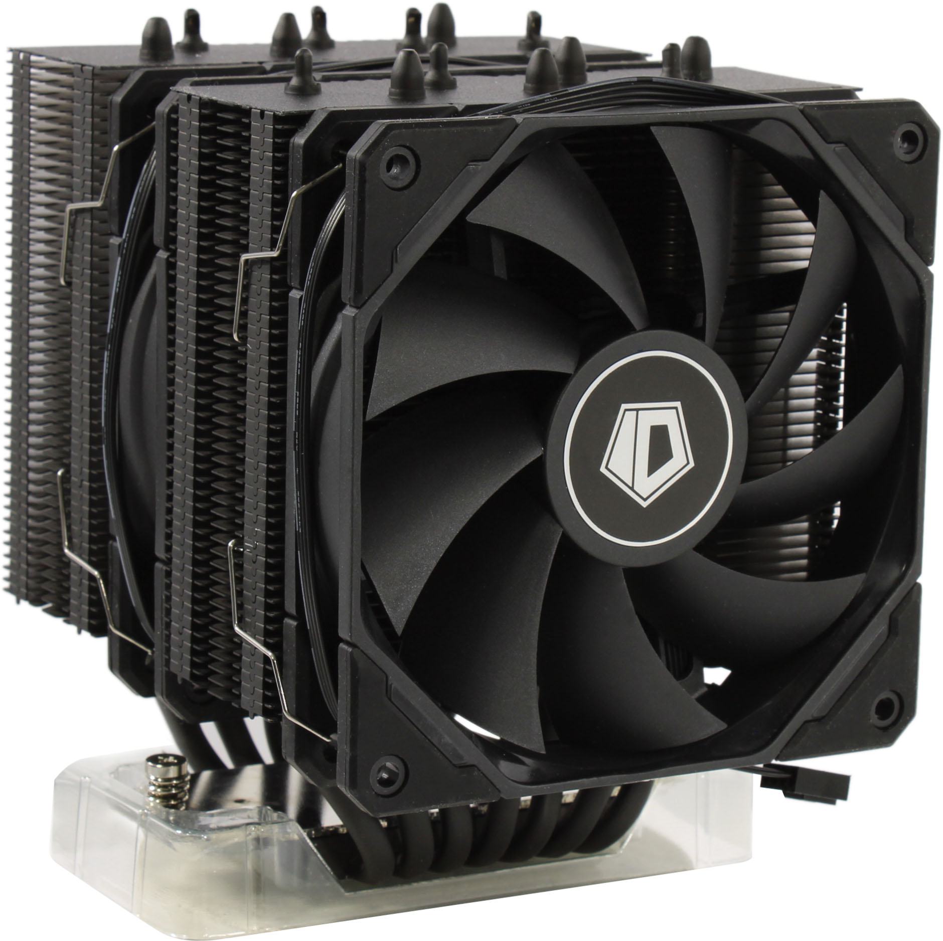 Кулер ID-COOLING SE-207-TR-AM4 AMD TR4/TRX4/AM5/AM4 (8шт/кор, TDP 280W, PWM, черный, 7 тепл.трубок, 2 x FAN 120mm) RET