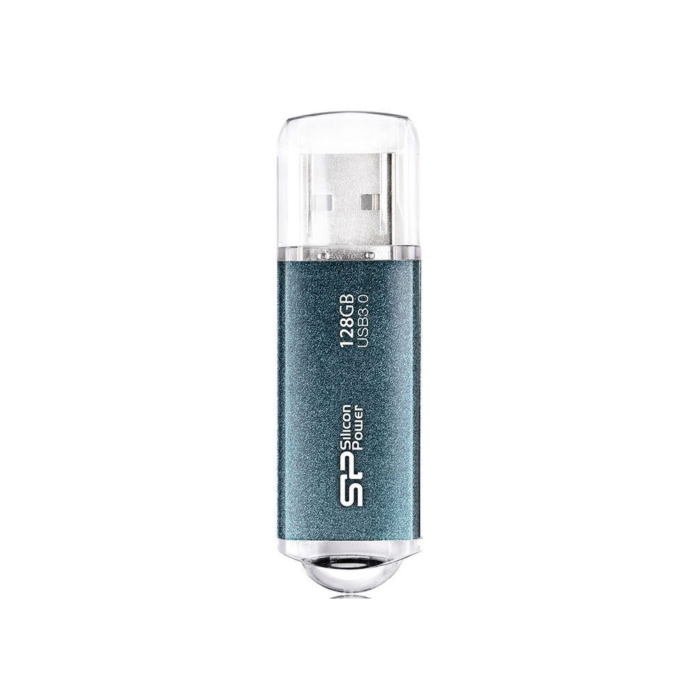 Флеш Диск Silicon Power 128Gb Marvel M01 SP128GBUF3M01V1B USB3.0 синий