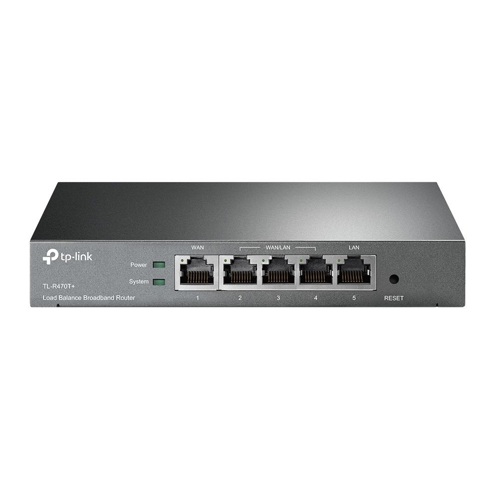 Роутер TP-Link TL-R470T+ 10/100BASE-TX черный