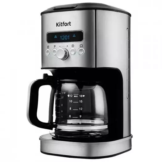 Кофеварка капельная Kitfort KT-767 1035Вт нержавеющая сталь