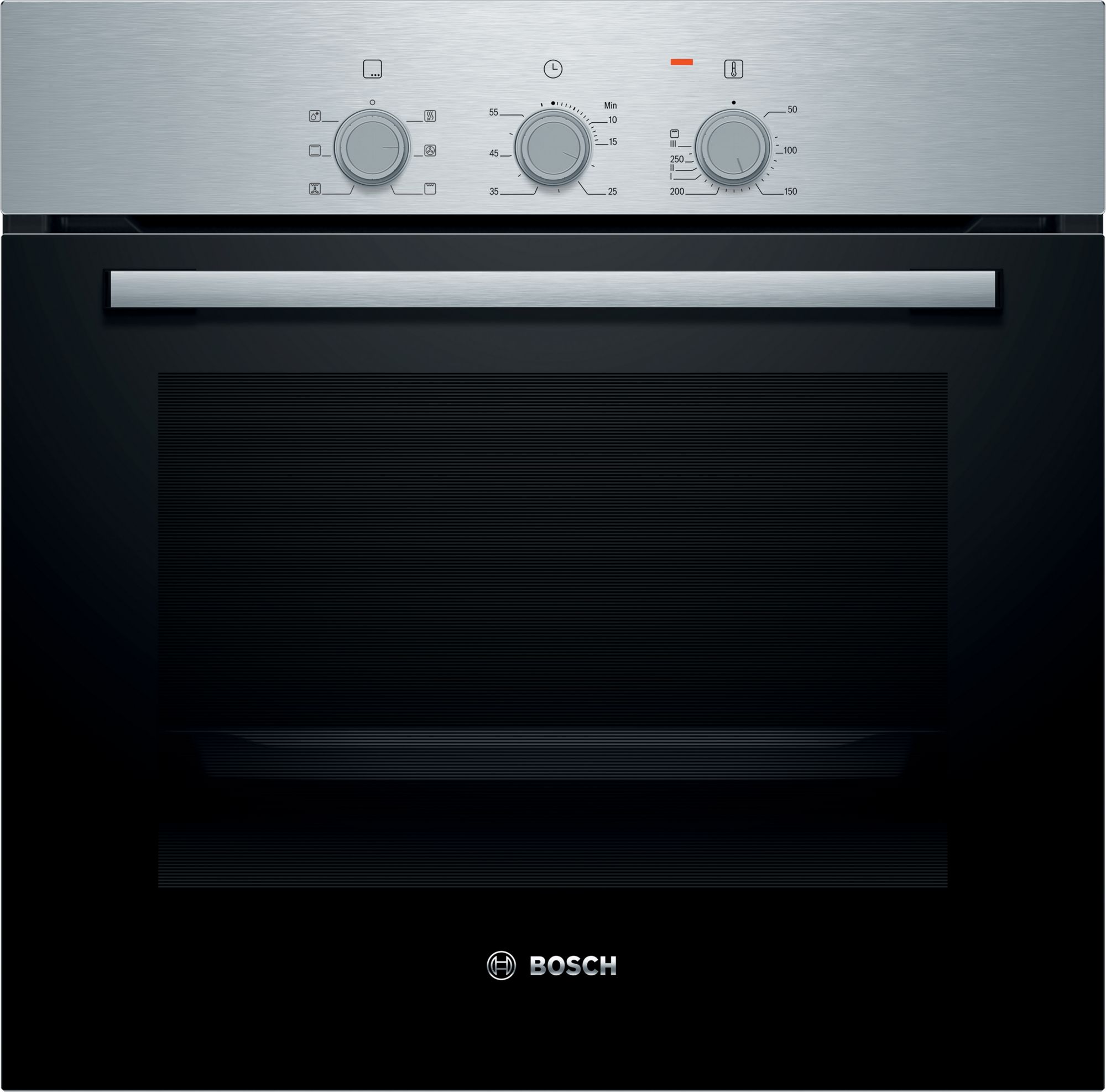 Электрический духовой шкаф Bosch HBF011BR0Q, нержавеющая сталь
