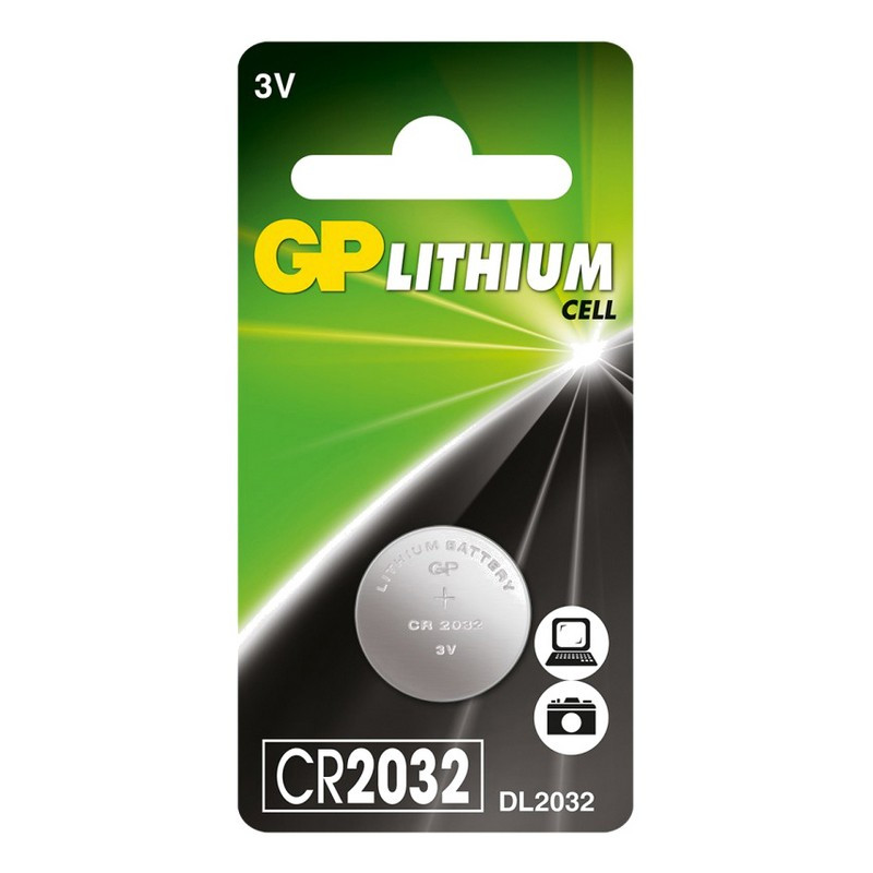 Литиевая дисковая батарейка GP Lithium CR2032 - 1 шт. в блистере