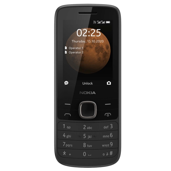 Мобильный телефон Nokia 225 DS (ТА-1276) Black (16QENB01A02)