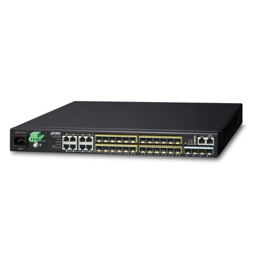коммутатор PLANET Layer 3 24-Port 100/1000X SFP with 16-Port shared TP + 4-Port 10G SFP