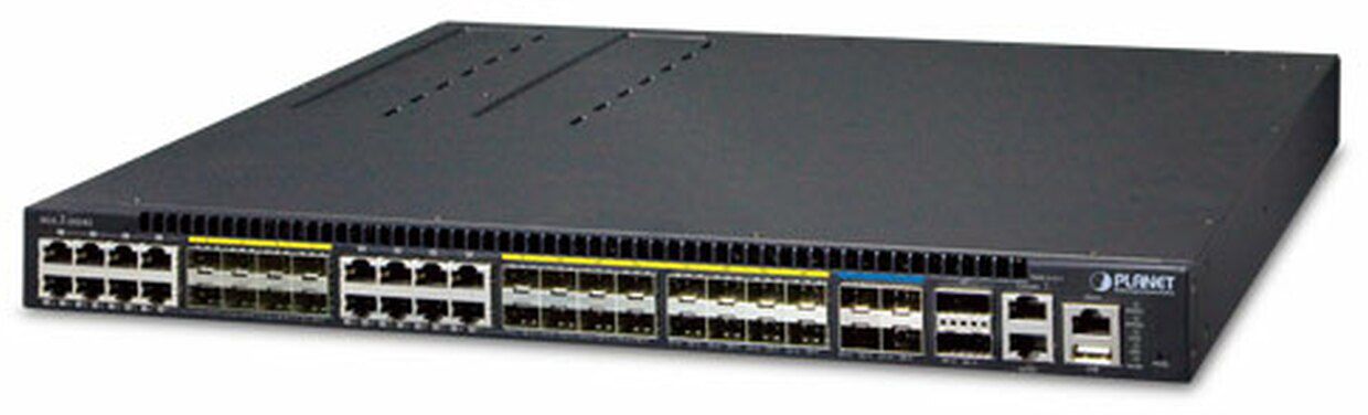 коммутатор PLANET Layer 3 24-Port 100/1000X SFP with 16-Port shared TP + 4-Port 10G SFP
