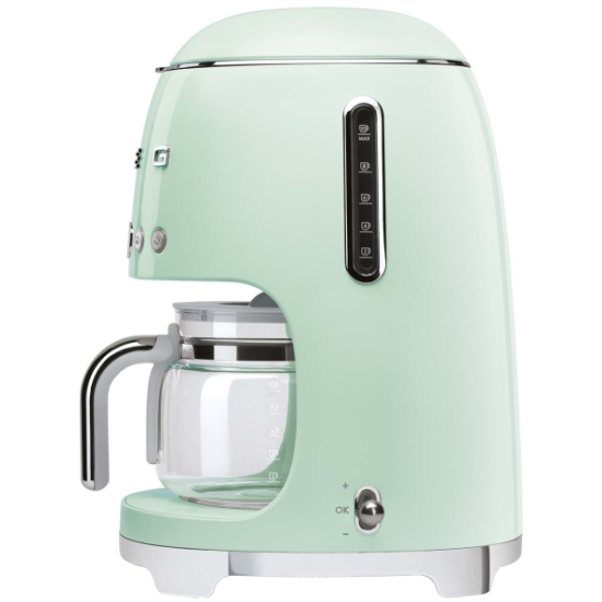 Кофеварка капельная Smeg DCF02, пастельный зеленый
