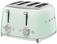 Тостер на 4 ломтика,SMEG TSF03PGEU, пастельный зеленый