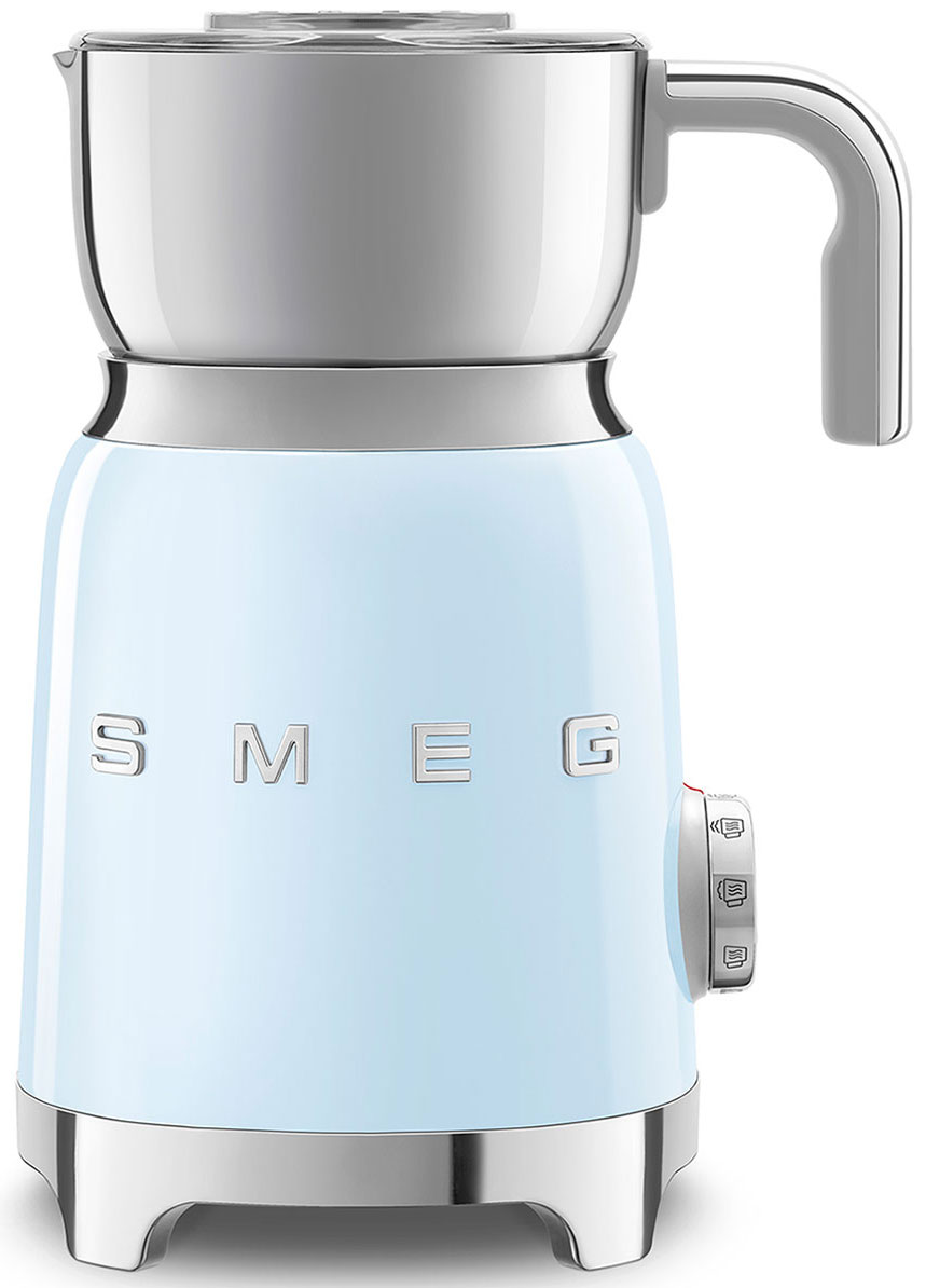 Вспениватель молока Smeg MFF01PBEU голубой