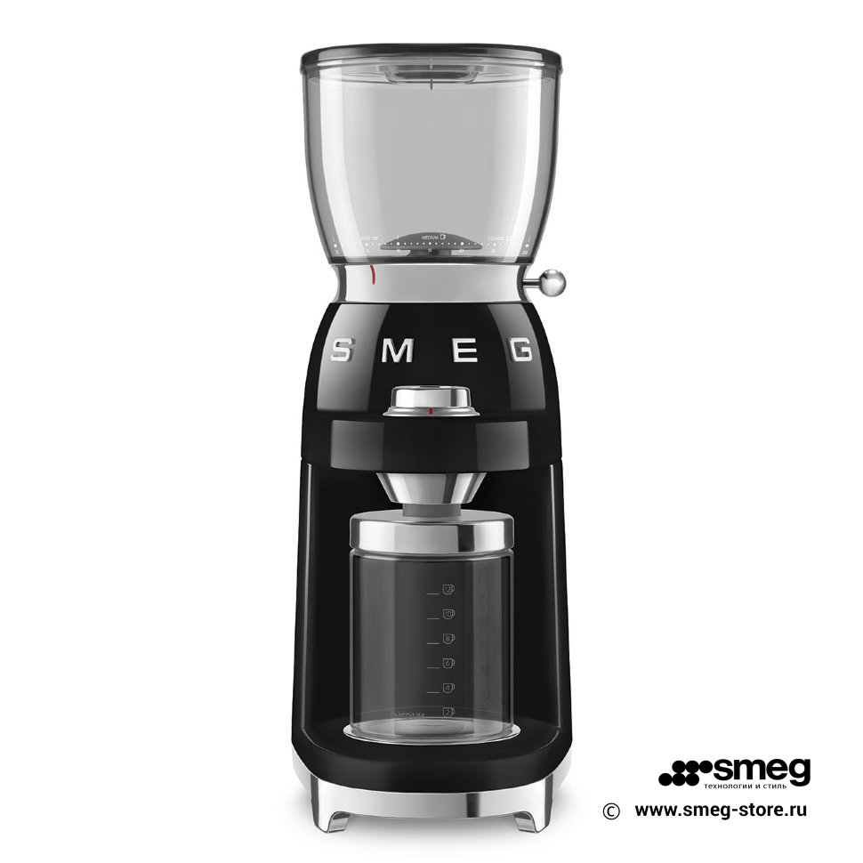 Кофемолка,SMEG CGF01BLEU черный