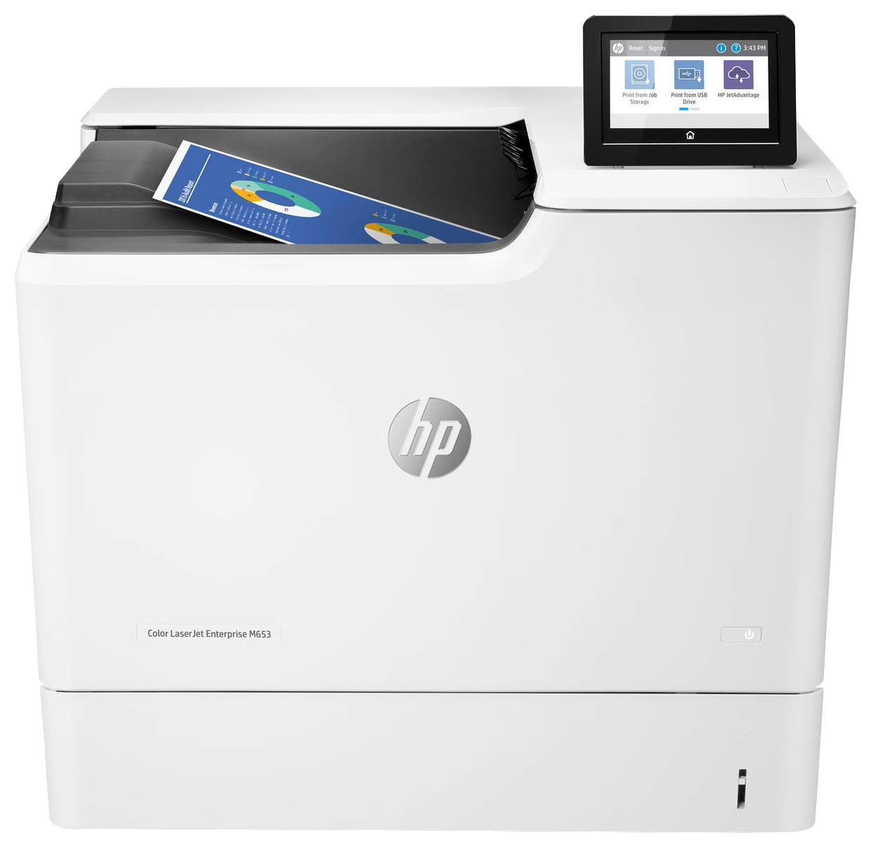 Принтер HP Color LaserJet Enterprise M653dn