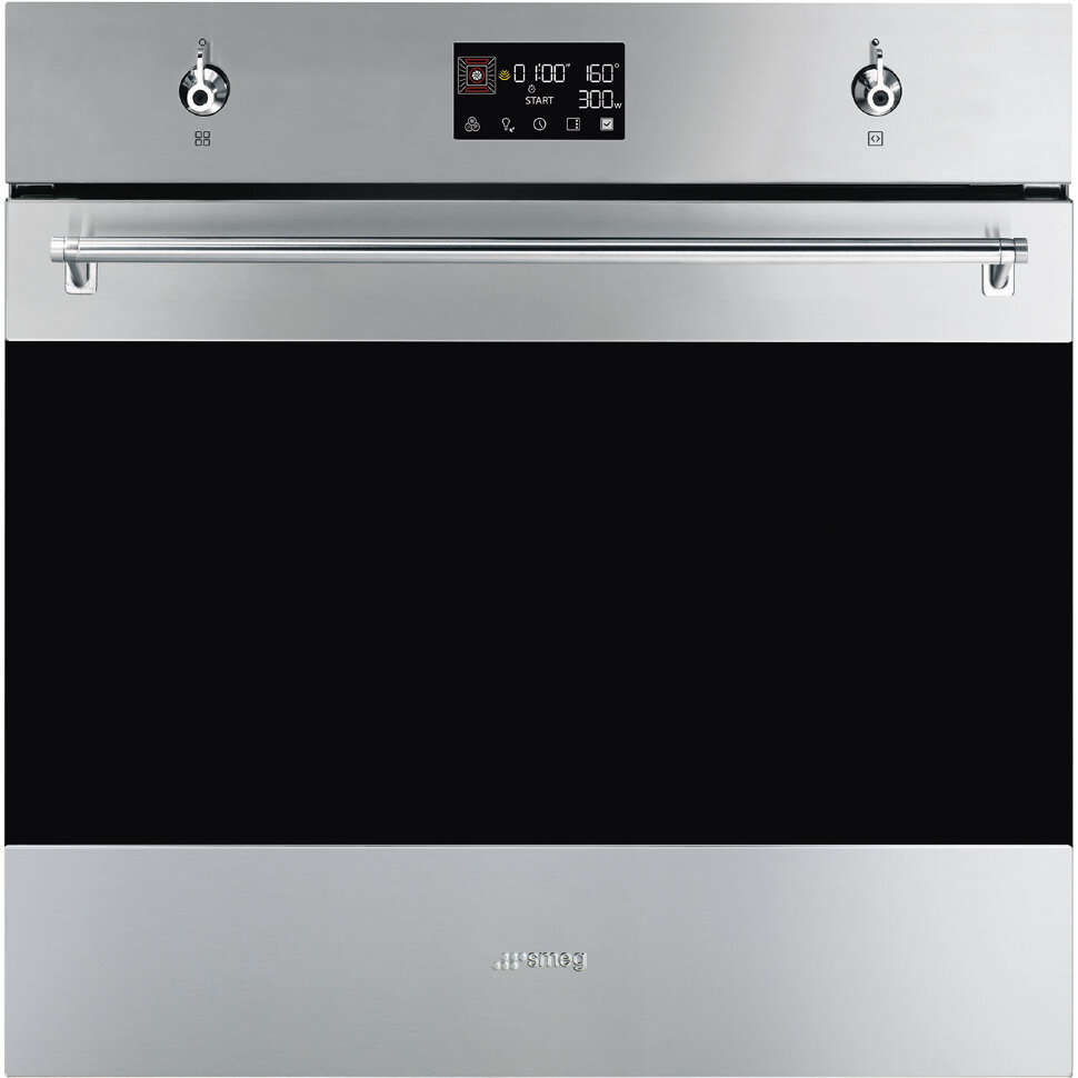 Встраиваемая электрическая духовка SMEG SO6302M2X