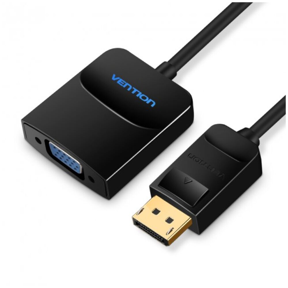 Переходник Display port (m) - VGA (f) Vention HBFBB