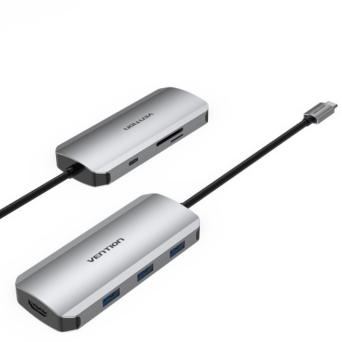 Vention USB-C Universal Dock 7в1 TOJHB