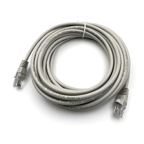 Патч-корд Buro UTP 4 пары cat5E CCA molded 7м серый RJ-45 (m)-RJ-45 (m) (UTP-5E-7M-G)