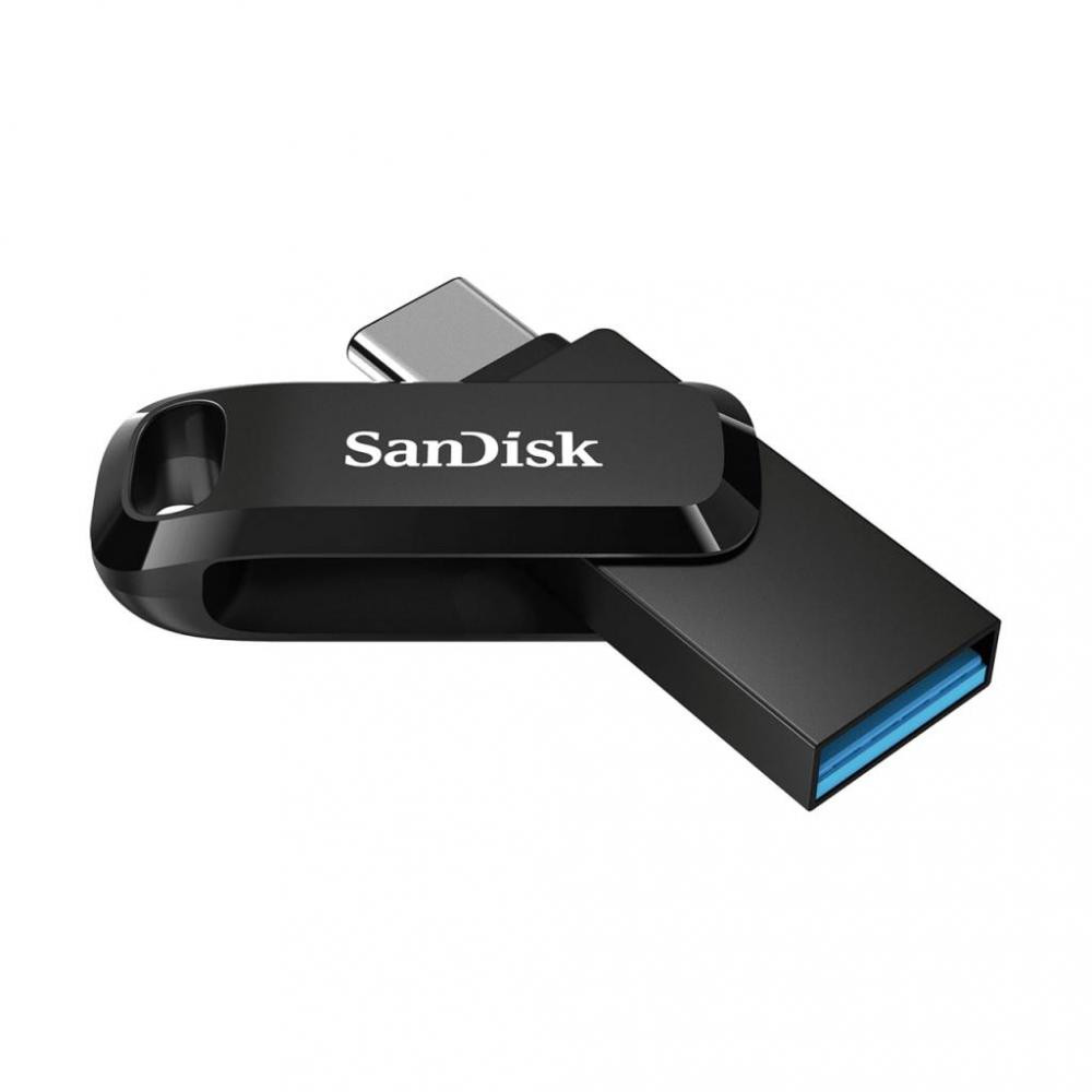 64GB SanDisk Ultra Dual Drive Go (SDDDC3-064G-G46) USB 3.0 + Type C (OTG) Черный