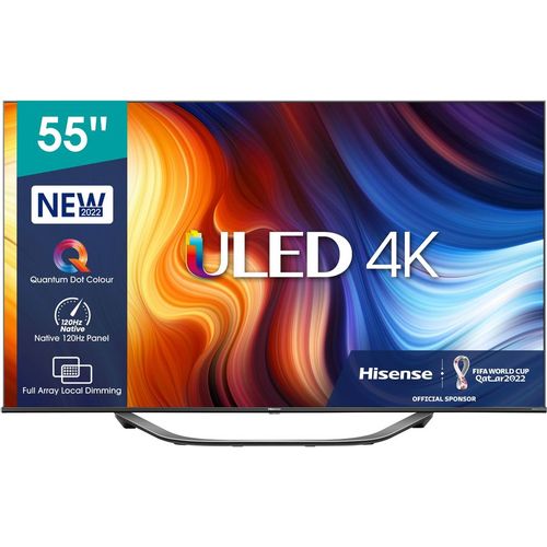 55" Hisense 55U7HQ (4K UHD 3840x2160, Smart TV) черный
