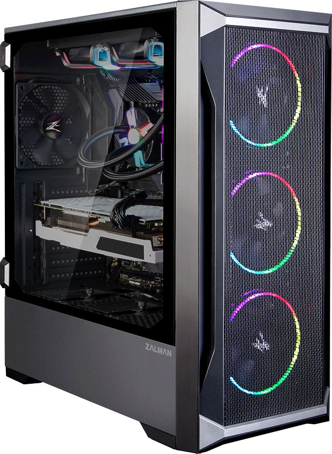ATX Miditower Zalman Z8 MS Black