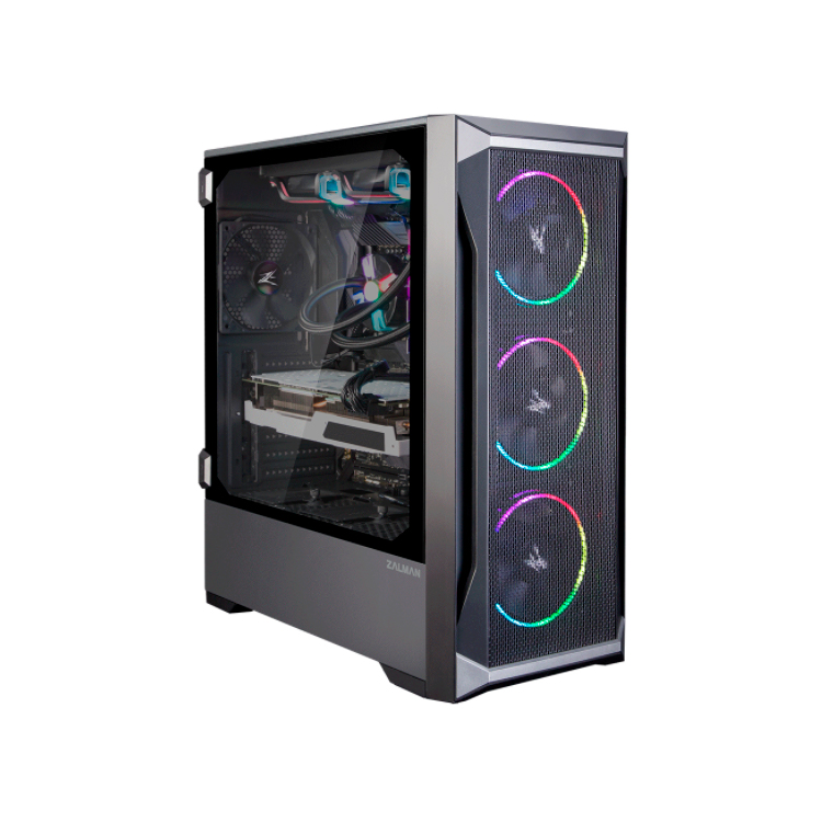 ATX Miditower Zalman Z8 MS Black