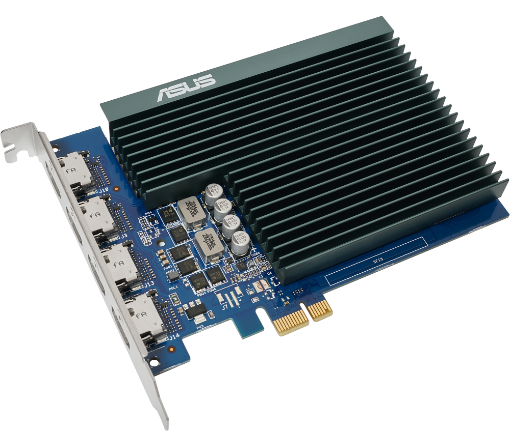 ASUS GeForce GT 730 2048Mb, GT730-4H-SL-2GD5 4xHDMI Ret