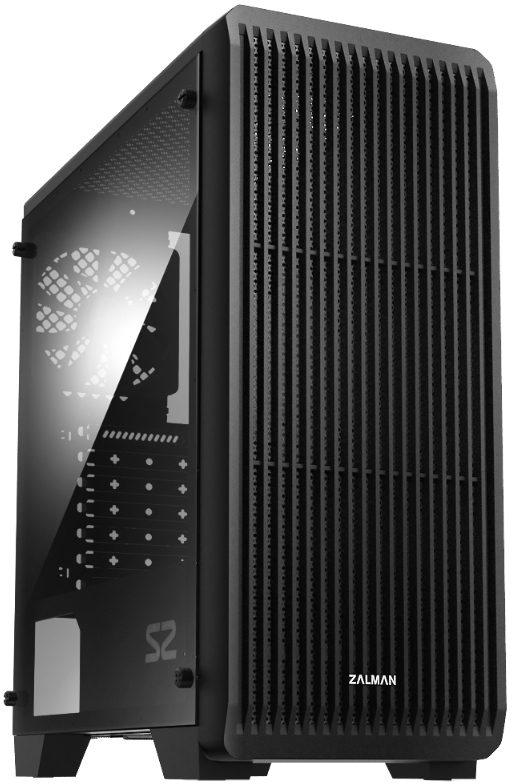 Корпус Zalman Miditower S2 TG без БП (ZalmanS2TG)
