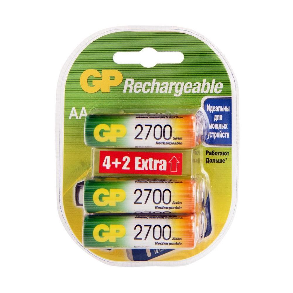 Аккумуляторы GP 270AAHC-2DECRC4 2700mAh AA 4шт