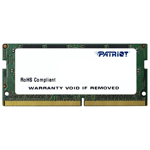 Оперативная память SO-DIMM 8 Гб DDR4 2133 МГц Patriot (PSD48G213381S) PC-17000