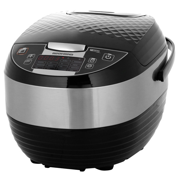Мультиварка REDMOND RMC-M4516 черный/ серебристый