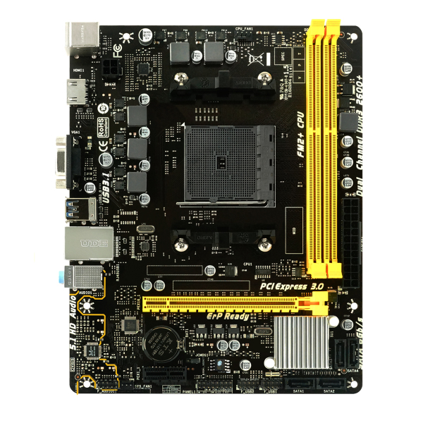 Материнская плата A68MHE, Socket FM2, mATX