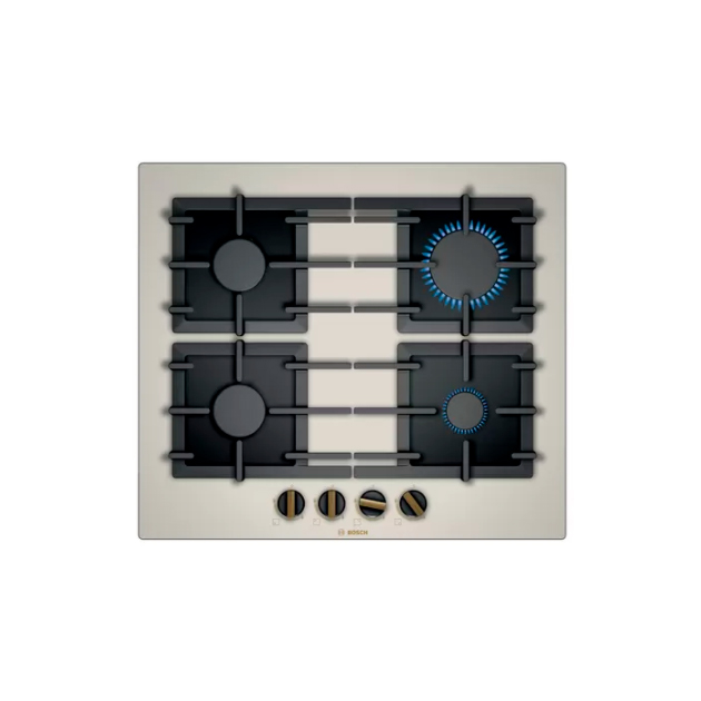 Газовая варочная поверхность Bosch PPP6B1B90R жемчужный
