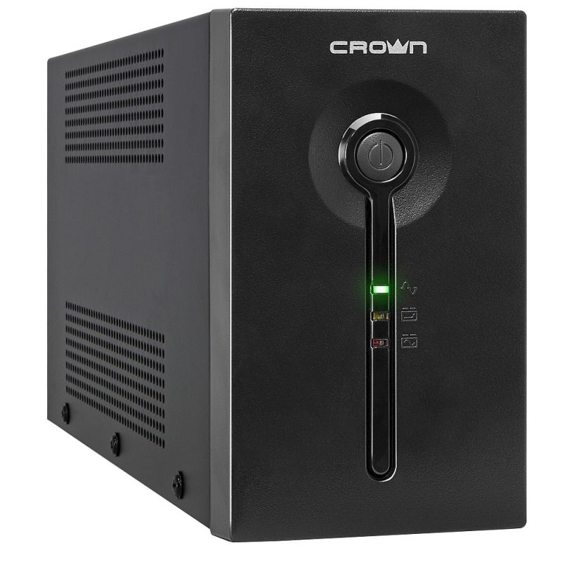 Источник бесперебойного питания UPS CROWN 650VA/390W