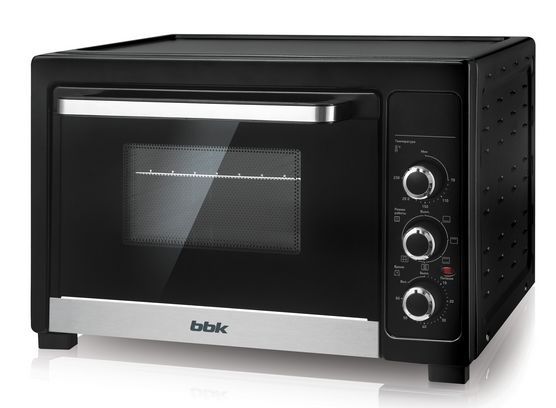 Мини-печь BBK OE4084MC (B) black (Объем 38л, мощность 1800 Вт) (OE4084MC (B))