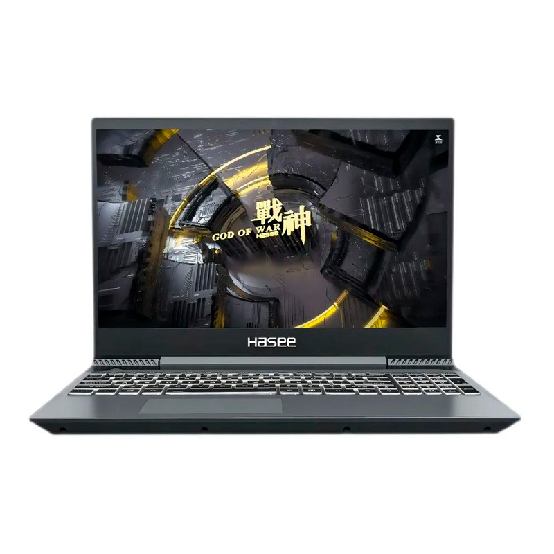 Ноутбук Hasee 15,6" FHD 144Hz, i5-11260H, 8GB DDR, SSD512GB,RTX3050,WiFi/BT,no OS,RU KB
