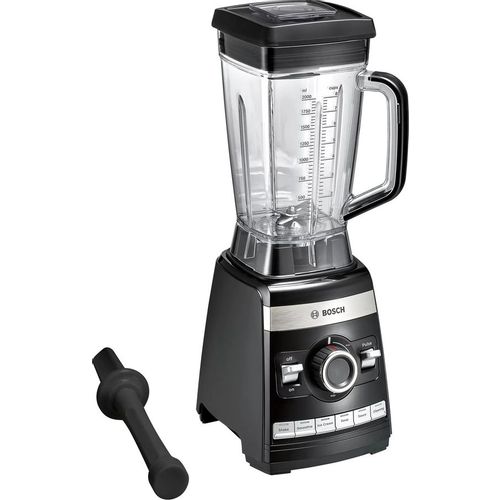 Блендер Bosch MMBH6P6B [1600 Вт, 2000 мл, стакан, черный, серебристый]
