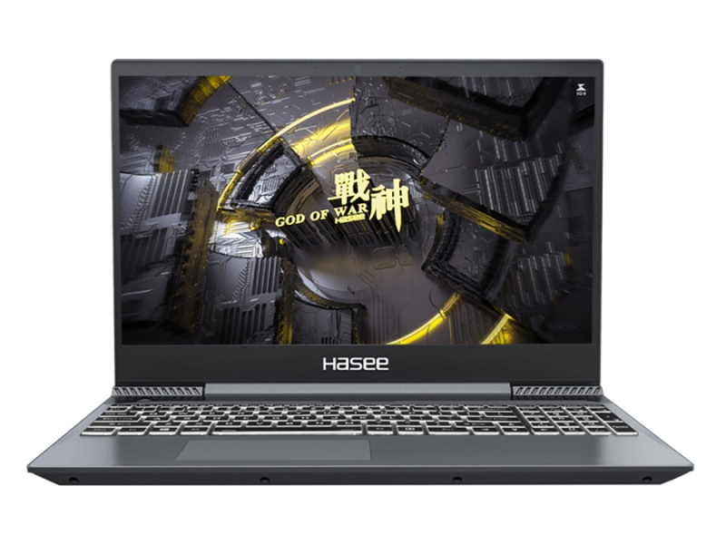 Ноутбук Hasee 15,6" FHD 165Hz, i7-12650H, 16GB DDR,SSD512GB,RTX3050Ti,WiFi/BT,no OS,RU KB